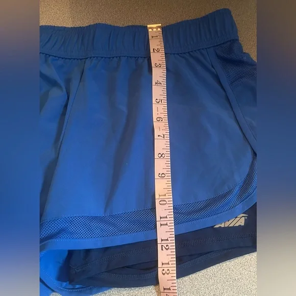 Avia Blue Active Performance Layered Shorts Size Large - Picture 11 of 11